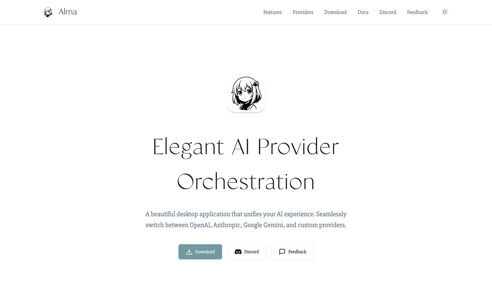Alma:把 OpenAI、Claude、Gemini 装进一个客户端,还自带记忆